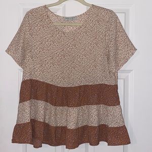 Paper Crane Floral Blouse